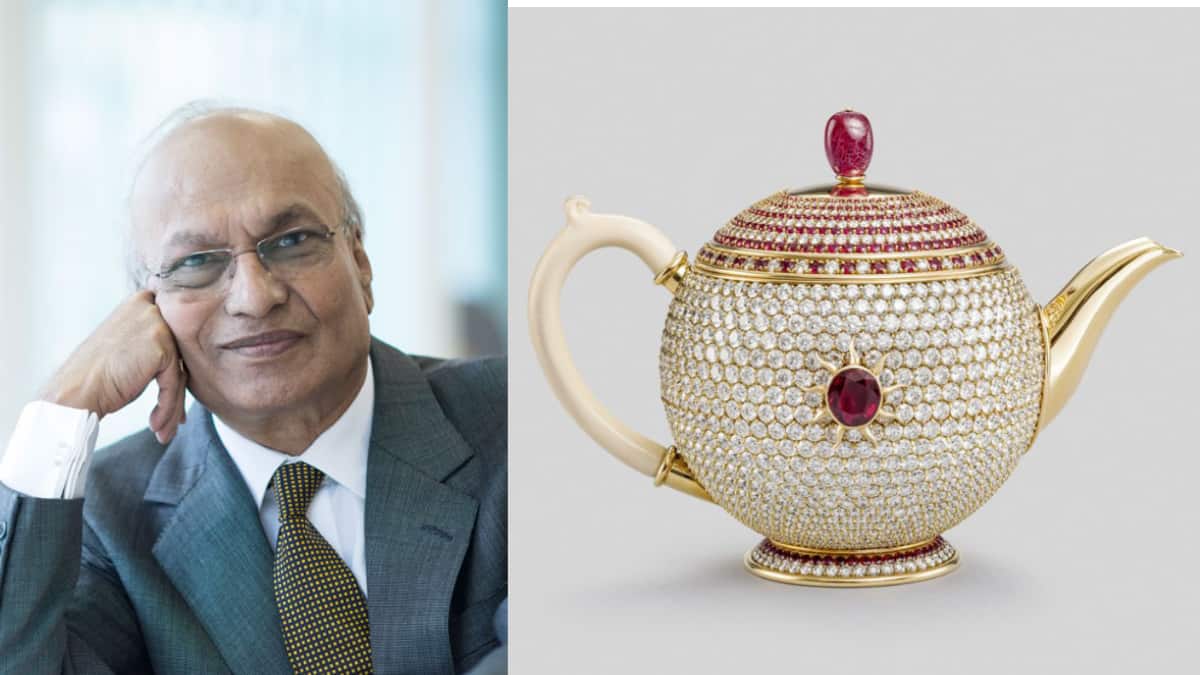 nirmal sethia, teapot with jewels, world's mots expensive teapot,