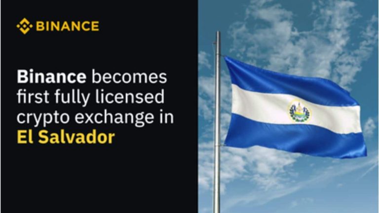 Binancesta tulee lisensoitu kryptopörssi El Salvadorissa