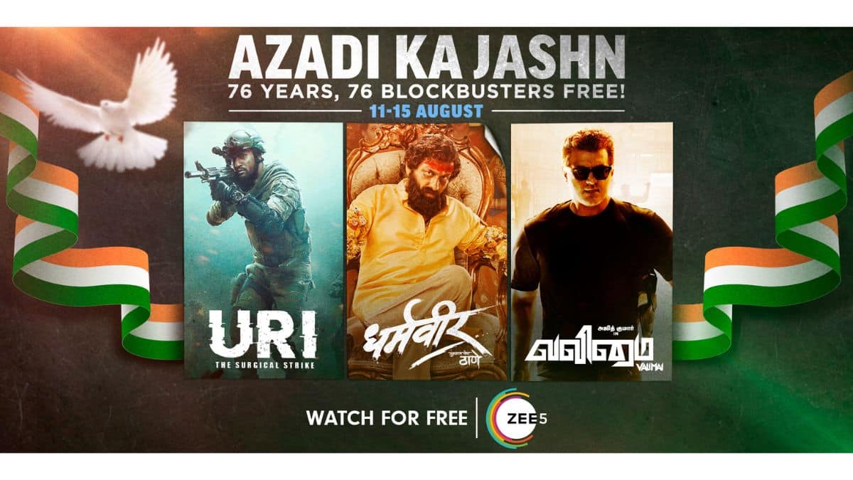 As part of the campaign, the platform is offering 76 premium SVOD titles streaming across languages, at zero cost