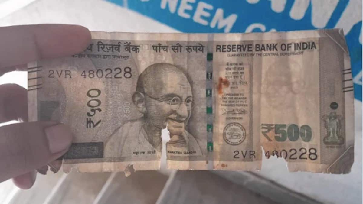 Mutilated Rs 500 note exchange SBI
