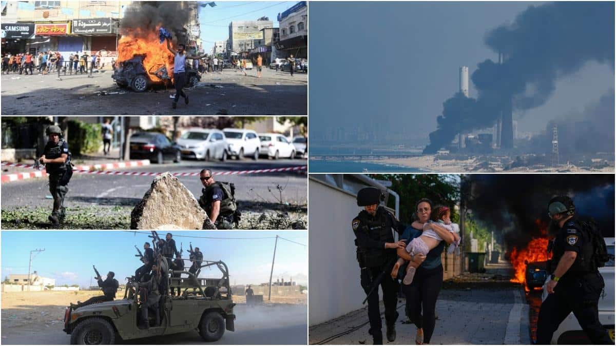 Palestiinalainen aseistettu ryhmä käynnisti suurimman hyökkäyksen Israelia vastaan ​​vuosiin, pääministeri Netanyahu sanoo "olemme sodassa" - Images Inside