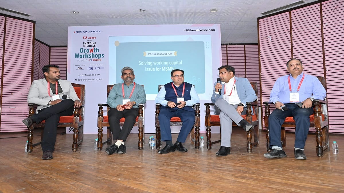 fe growth workshops, rajasthan, jaipur workshop, rajasthan financial corporation, msme dfo jaipur, sidbi, 121 finance, tie rajasthan, rajasthan export promotion council, repc, credit, multi city initiative, adobe, tally solutions