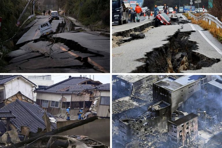 Japanin maanjäristykset: Tappavat järistykset sytyttävät tulipaloja, tuhoavat rakennuksia Wajimassa ja Ishikawassa;  Kuolonuhrien määrä nousee 62:een – Katso tuhoisat kuvat täältä – business-galleria Uutiset