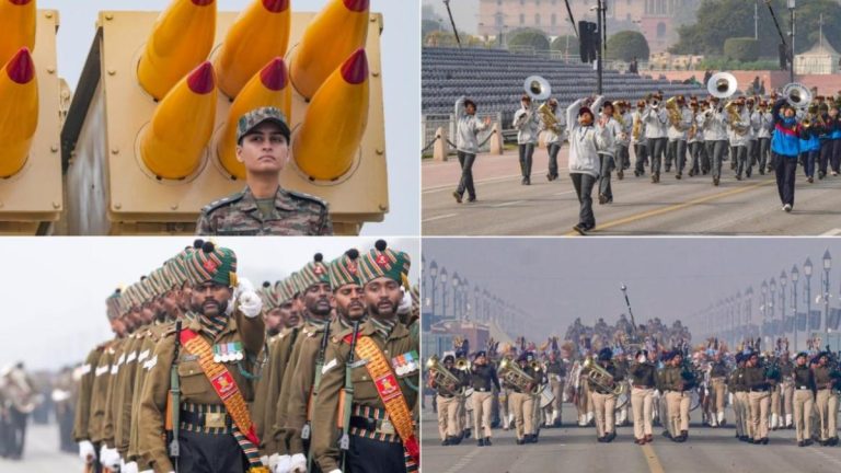 Kuvissa |  Tasavallan 75. päivän paraatin harjoitukset alkavat, Delhin poliisin kaikki naiset osallistuvat ensimmäistä kertaa – Defense Gallery News