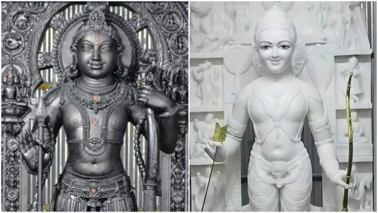 Kolme Ram Lallan idolia kilpaili Ayodhyan temppelistä, katso kuvat kahdesta hävinneestä – India News