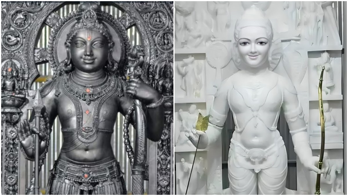 Three Ram Lalla idols were in race for Ayodhya temple, see photos of the two that lost out