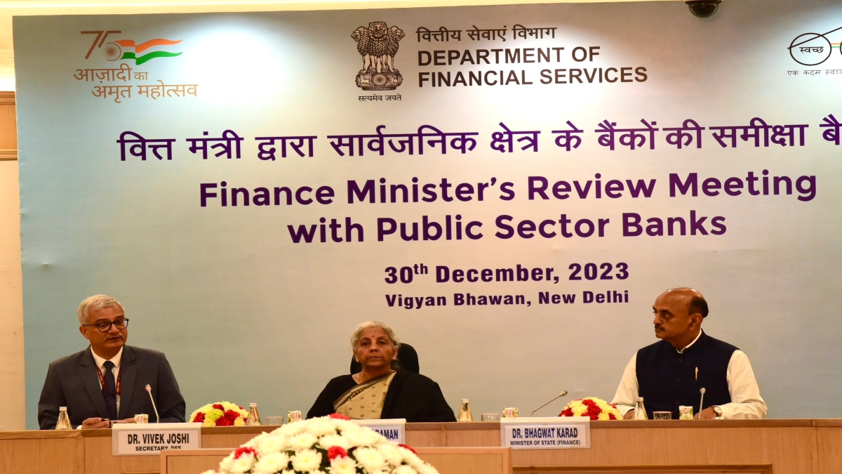 Nirmala Sitharaman, Public sector banks india, PSBs in India, public banks performance india, GNPA ratio india, NARCL, SCBs, finance ministry