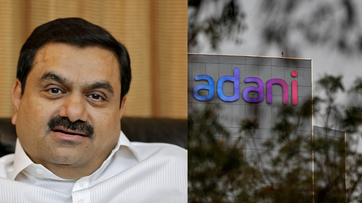 Adani group stocks fell up to 5 %