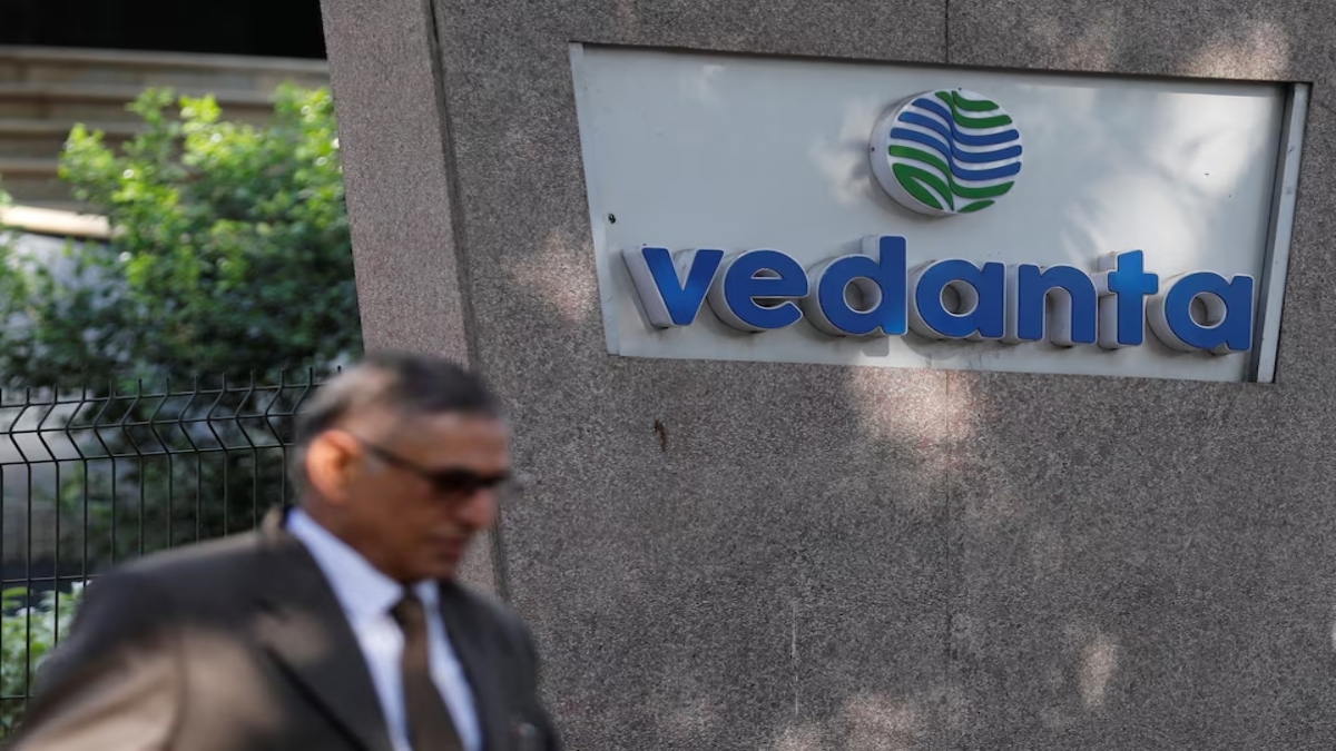Vedanta shares rise today
